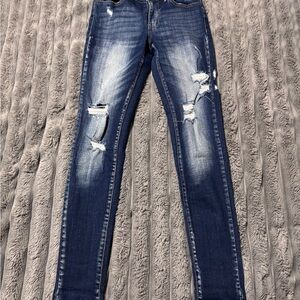 Kancan Distressed Jeans VBK1367R Size 25